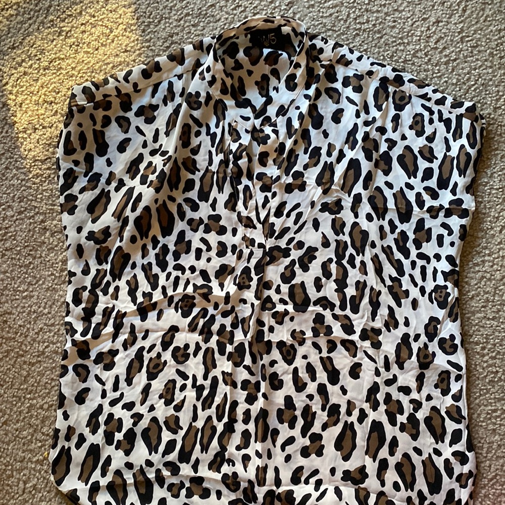 Cheetah blouse
